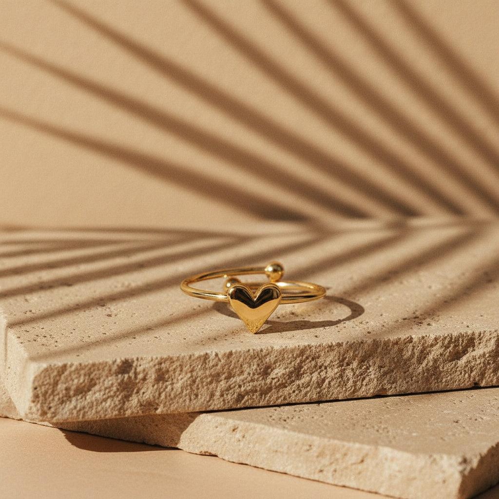 Talivera - Simple Heart Ring