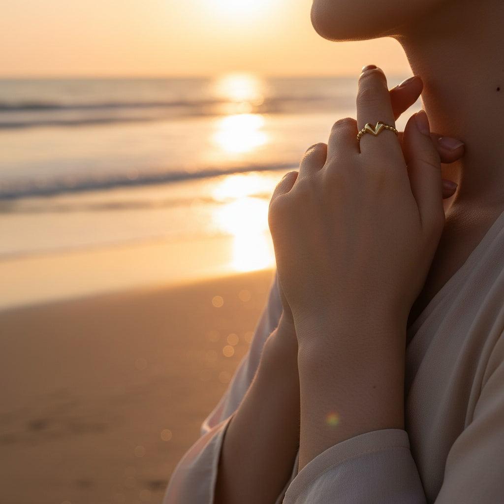 Talivia - Fine Heart Ring