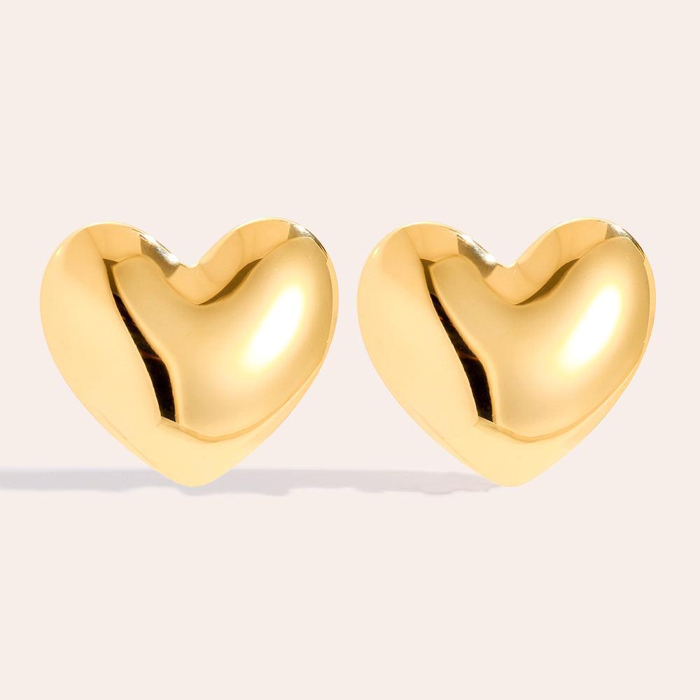 „Taliviva“ Right Heart Ohrringe-Goldharmonie