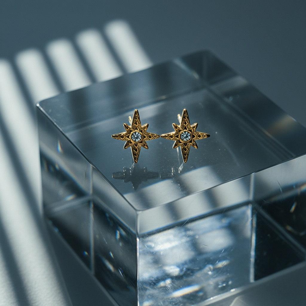 „Velalara“ Mini Star Diamond Ohrringe