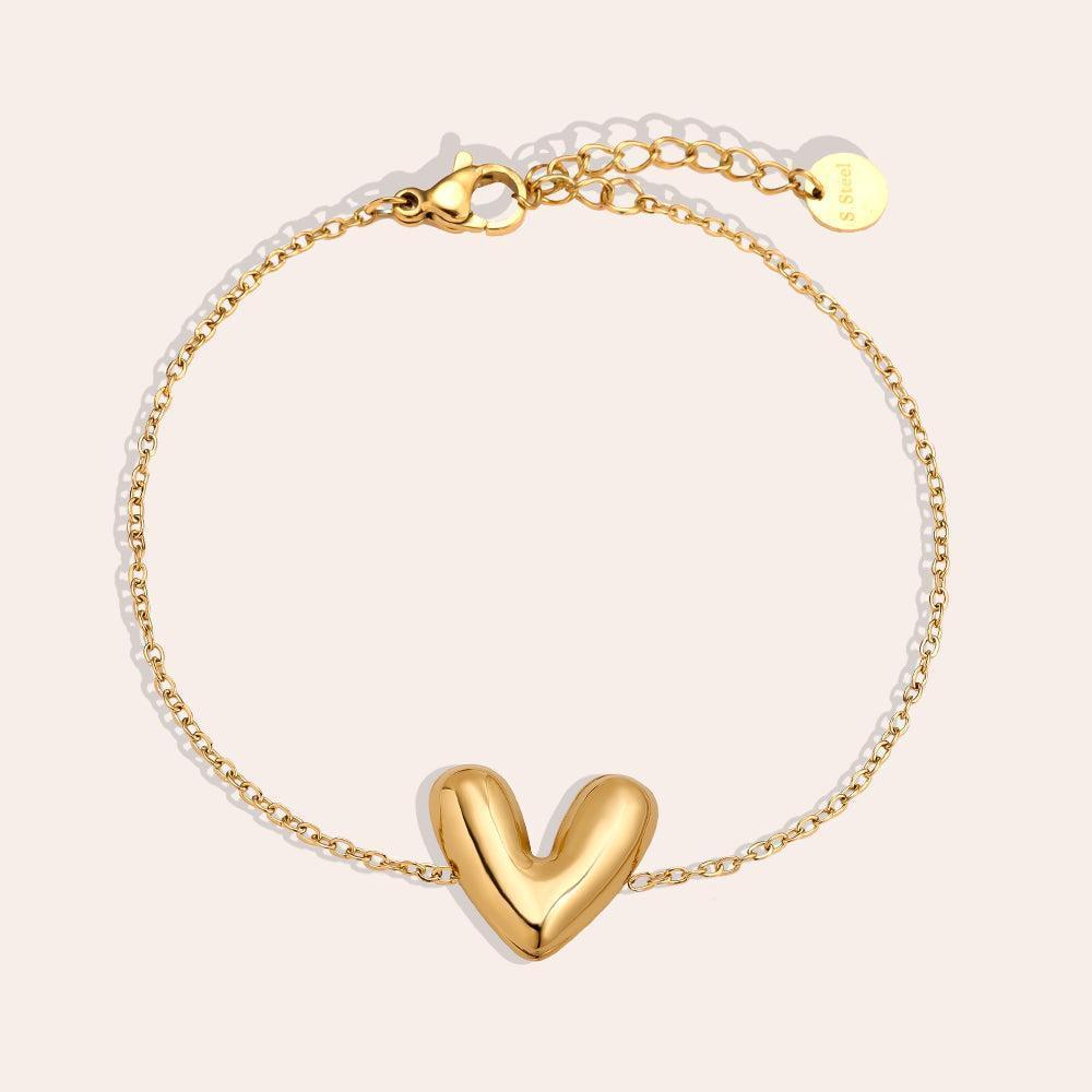 „Velanira“ Glory Heart Armband-Goldharmonie