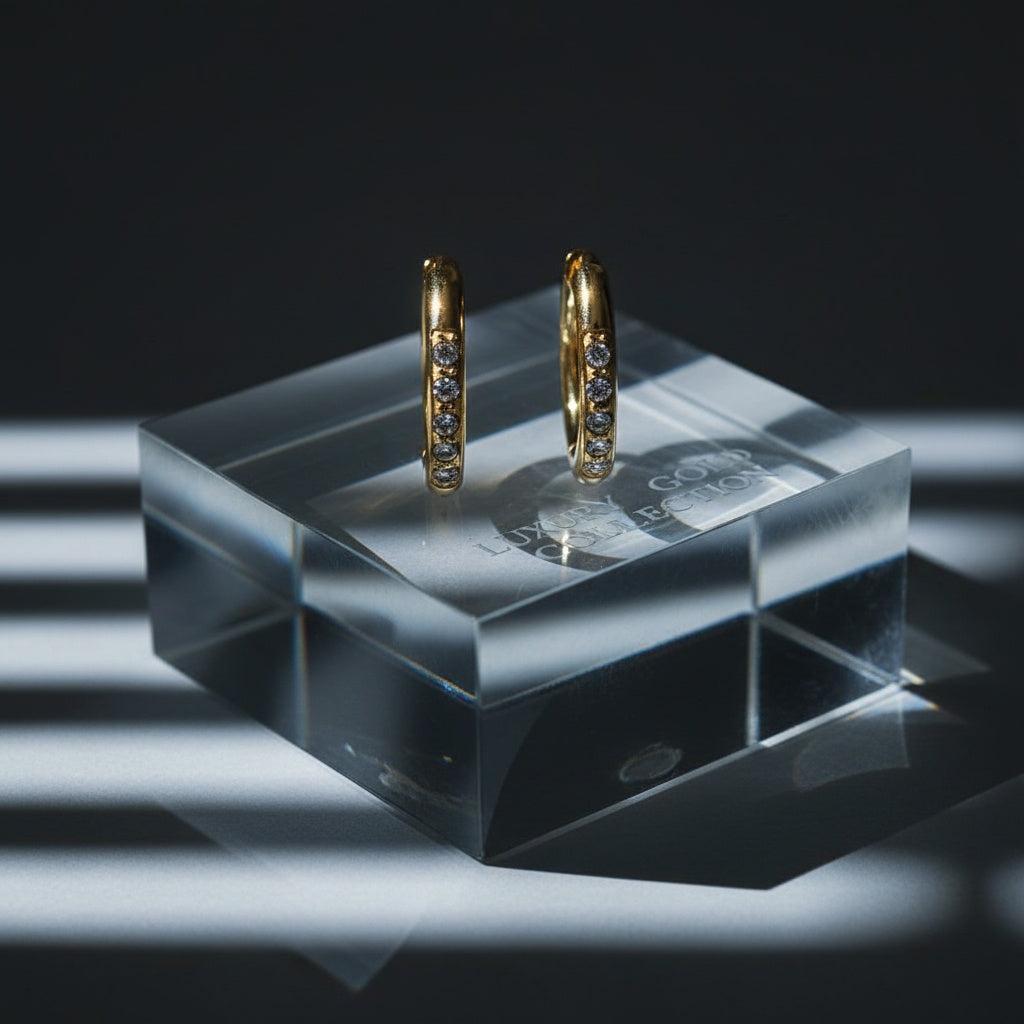 „Velavia“ Single Diamond Cycle Ohrringe