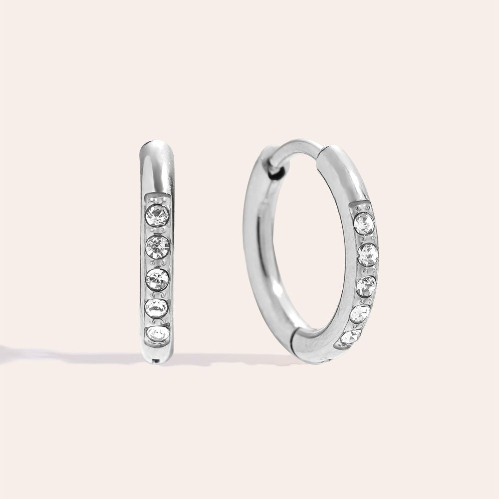 „Velavia“ Single Diamond Cycle Ohrringe