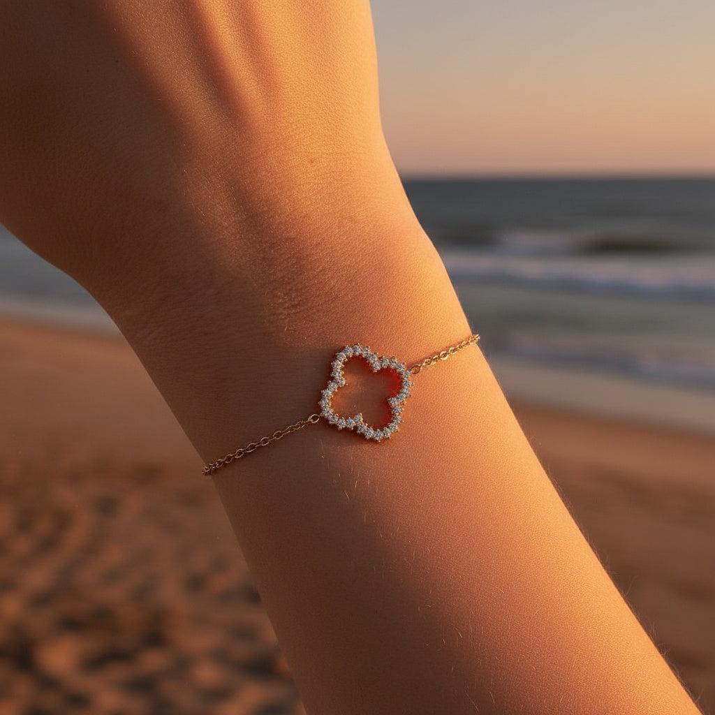 „Vivimira“ Diamond Lucky Flower Armband