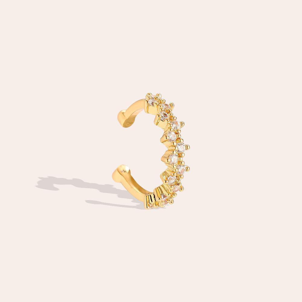 „Vivinara“ Nice Mini Diamonds Vergoldete Ohrringe-Goldharmonie