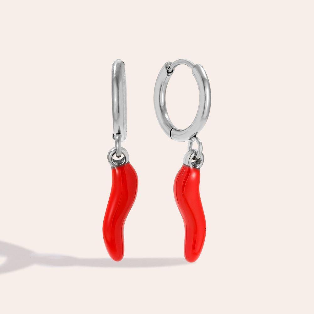 „Vivinaraa“ Red Pepper Ohrringe