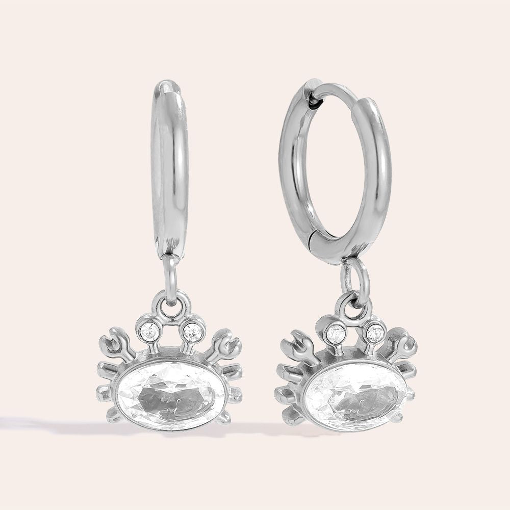 „Viviria“ Diamond Crab Ohrringe