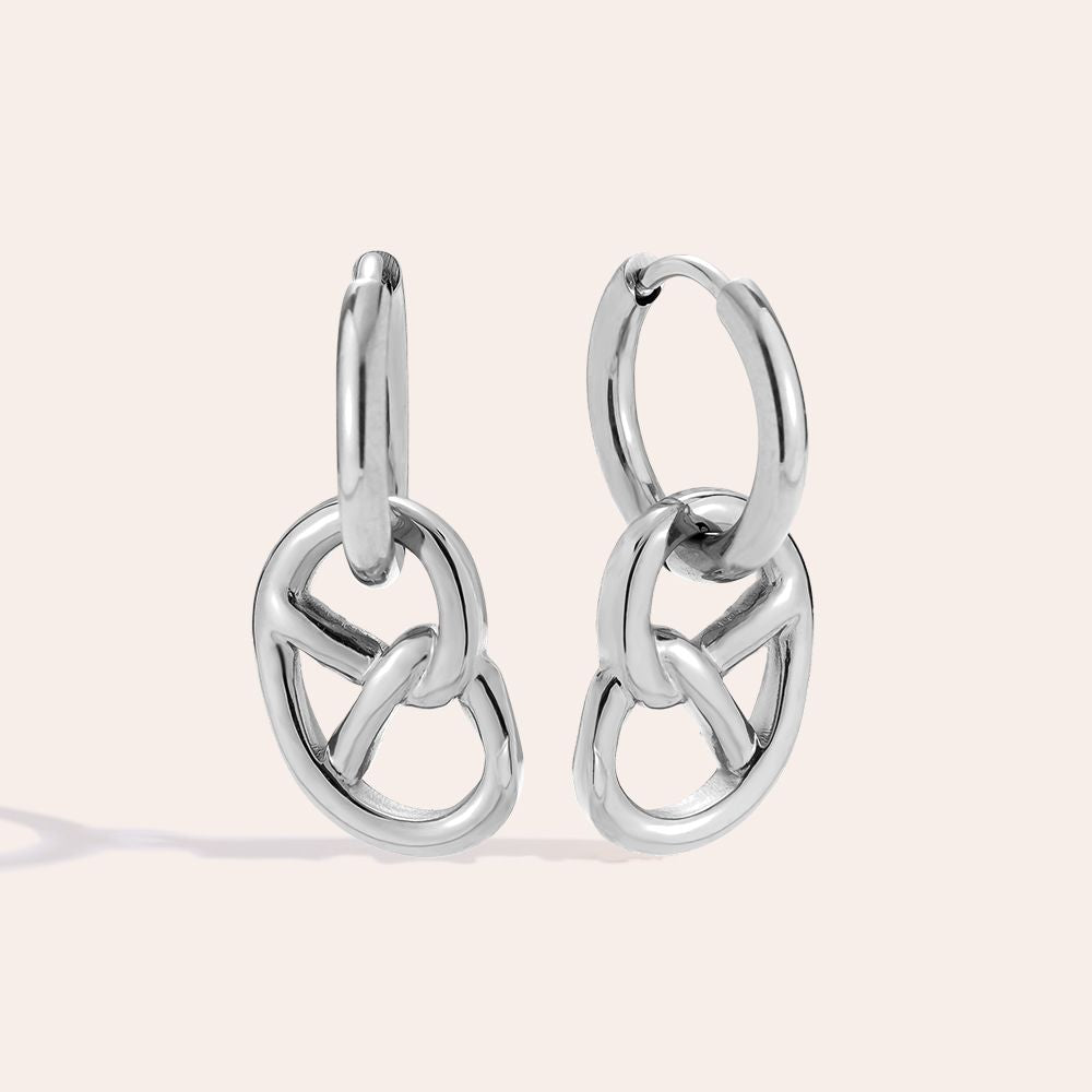 „Vivivia“ Pretzel Ohrringe