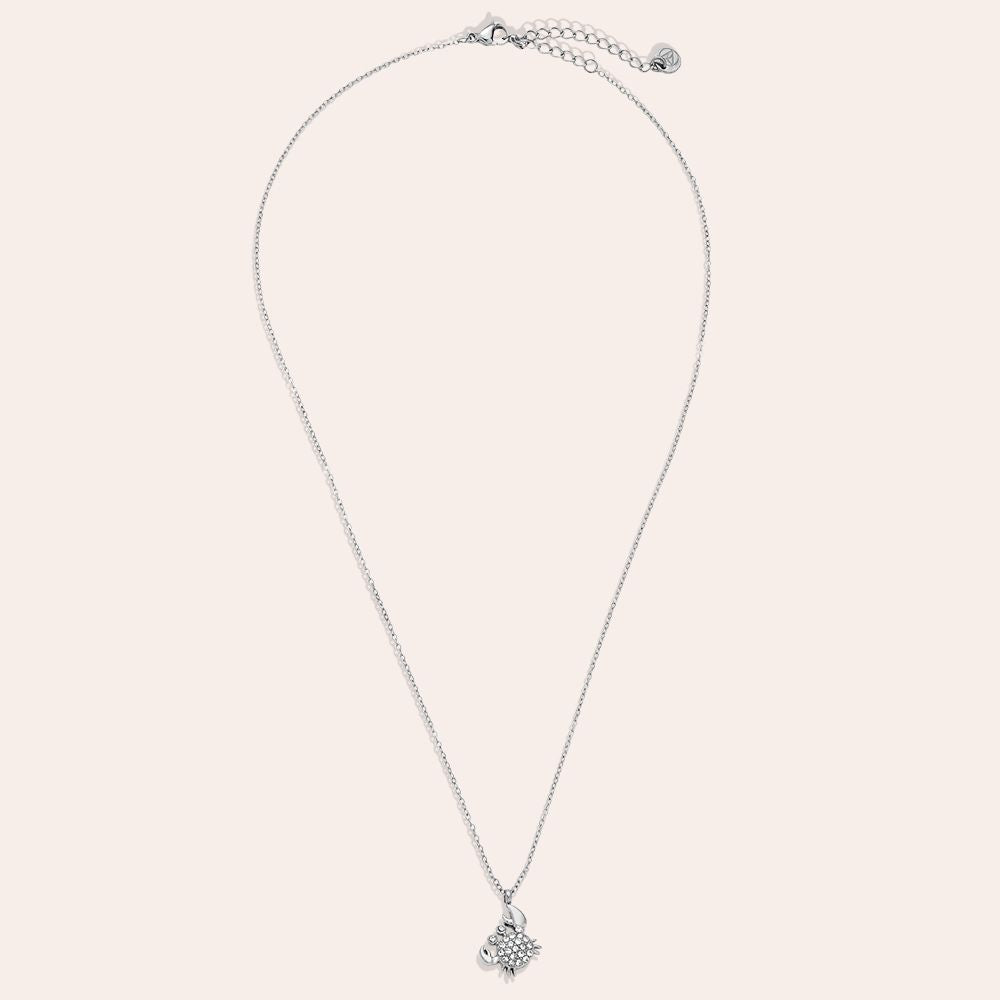 "Yarariaia" Diamond Crab Edelstahl Halskette