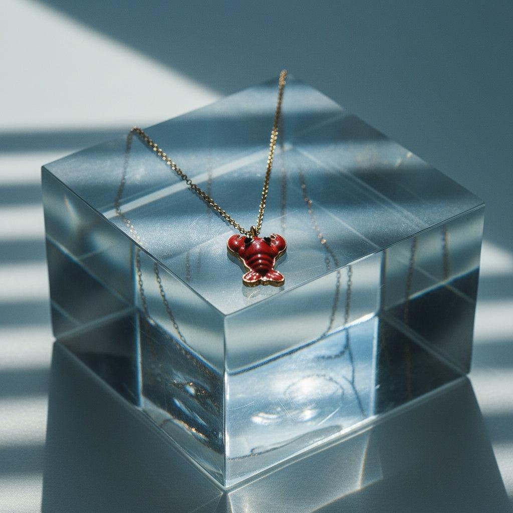 "Zaravel" Sweet Lobster Edelstahl Halskette