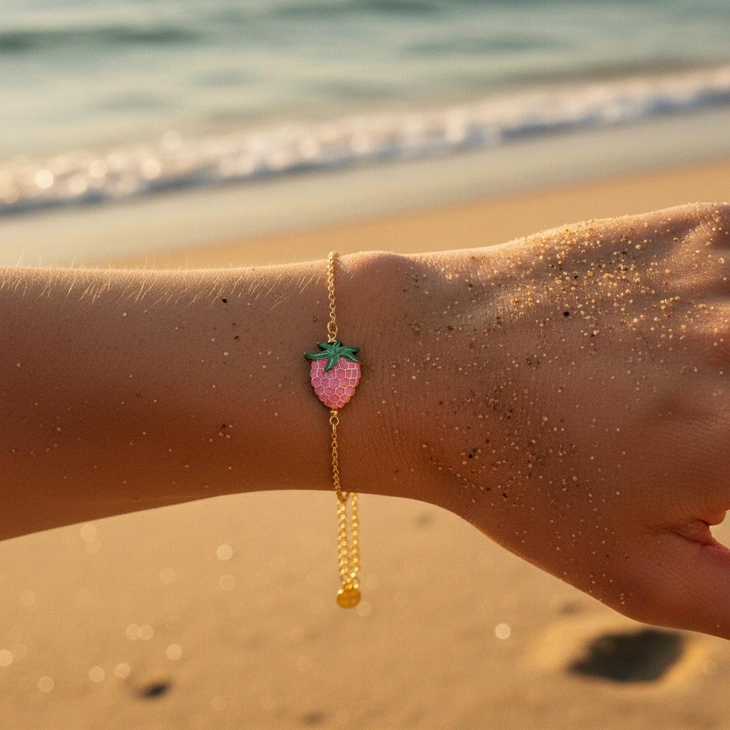 „Zelilara“ Raspberry Armband