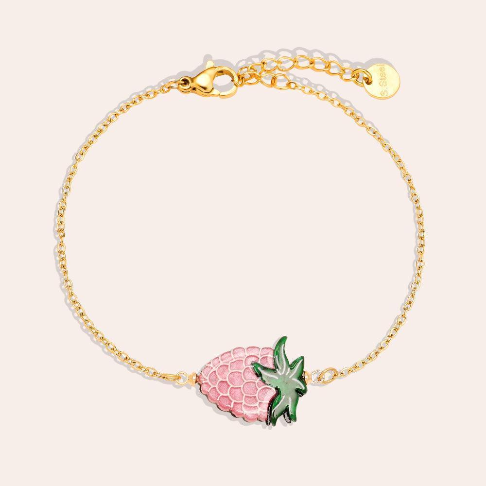 „Zelilara“ Raspberry Armband-Goldharmonie