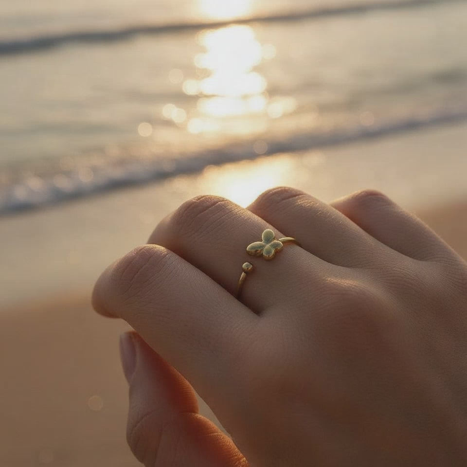 Loramira - Little Butterfly Ring