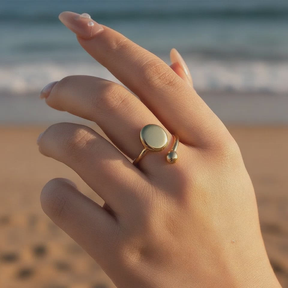 Serariva - Round Joy Ring