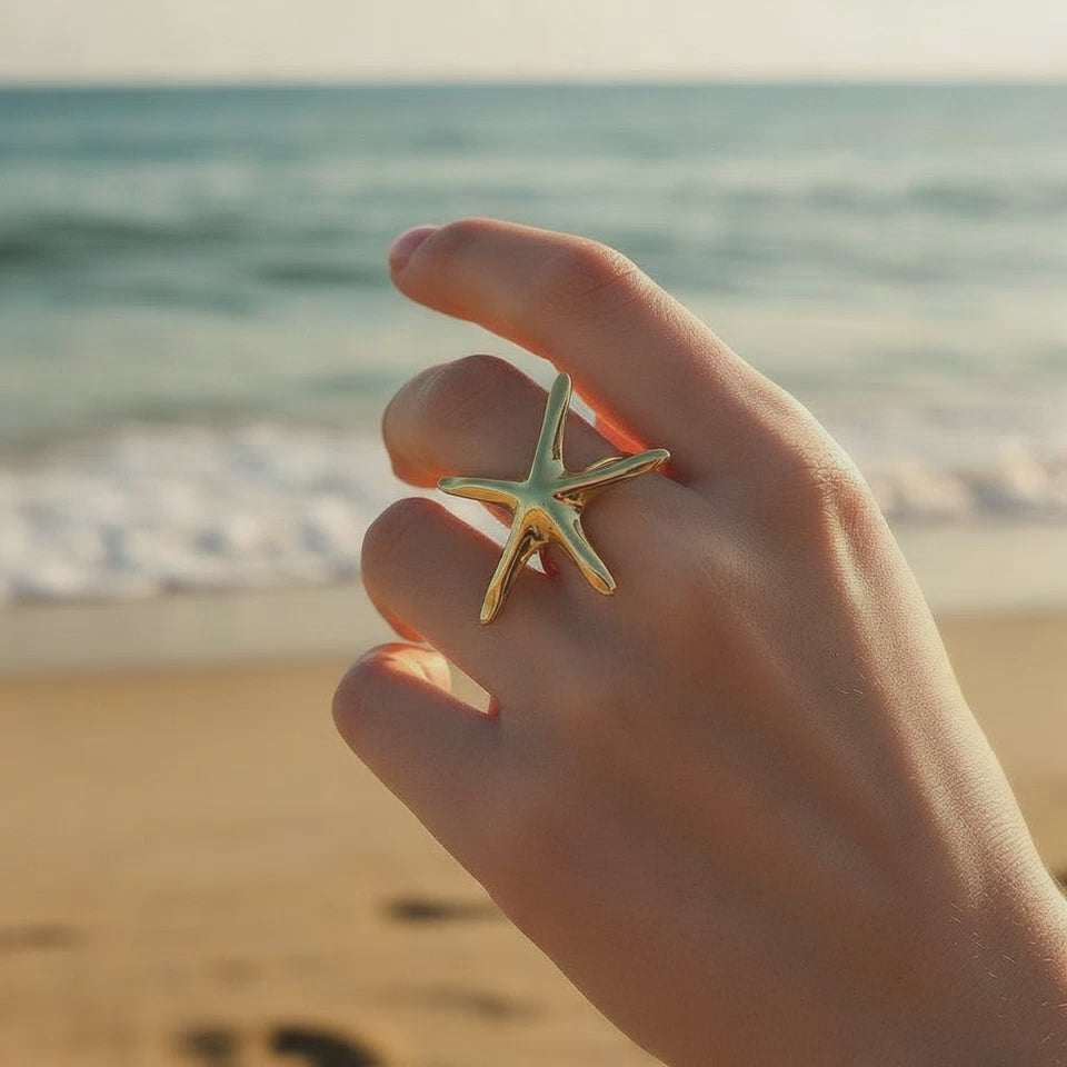 Seravella - Great Sea Star Ring