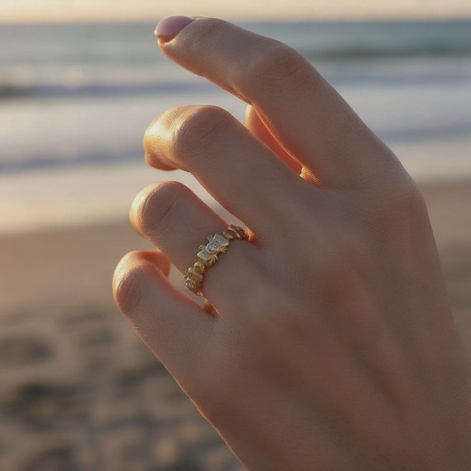 Melilina - Diamond And Bowtie Ring