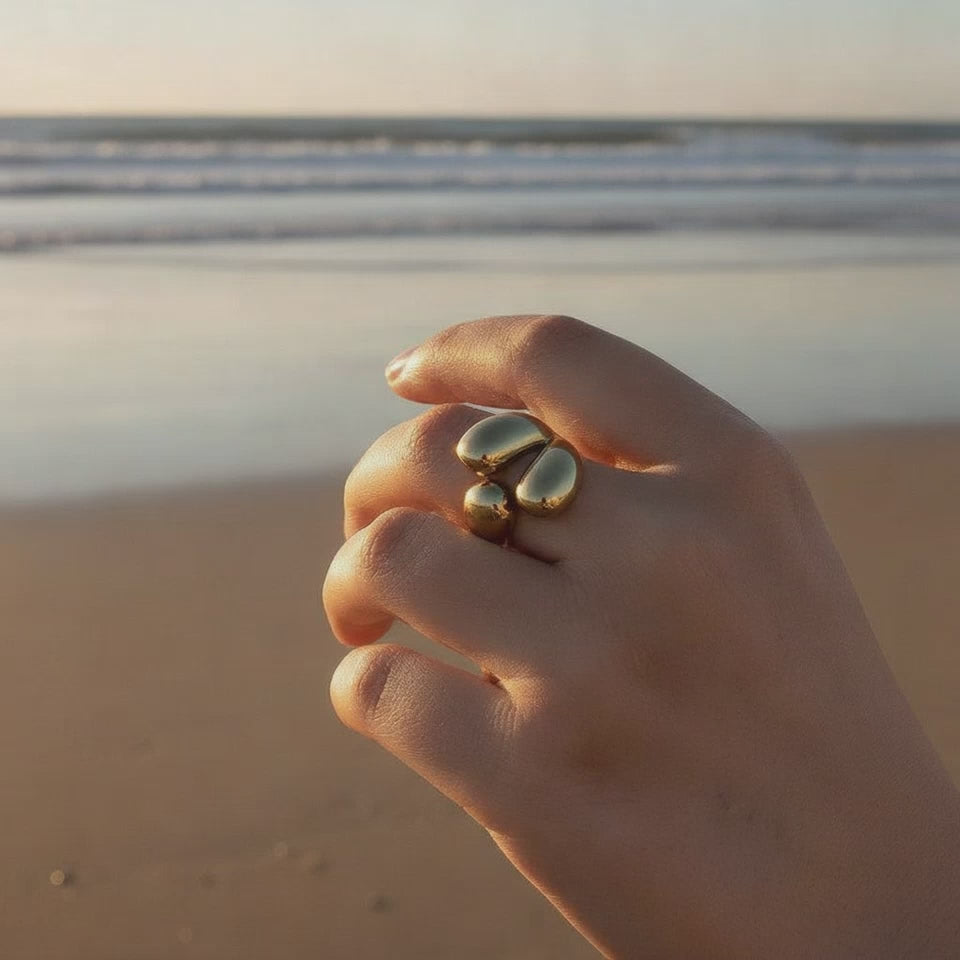 Elaviva - Three Drops Ring