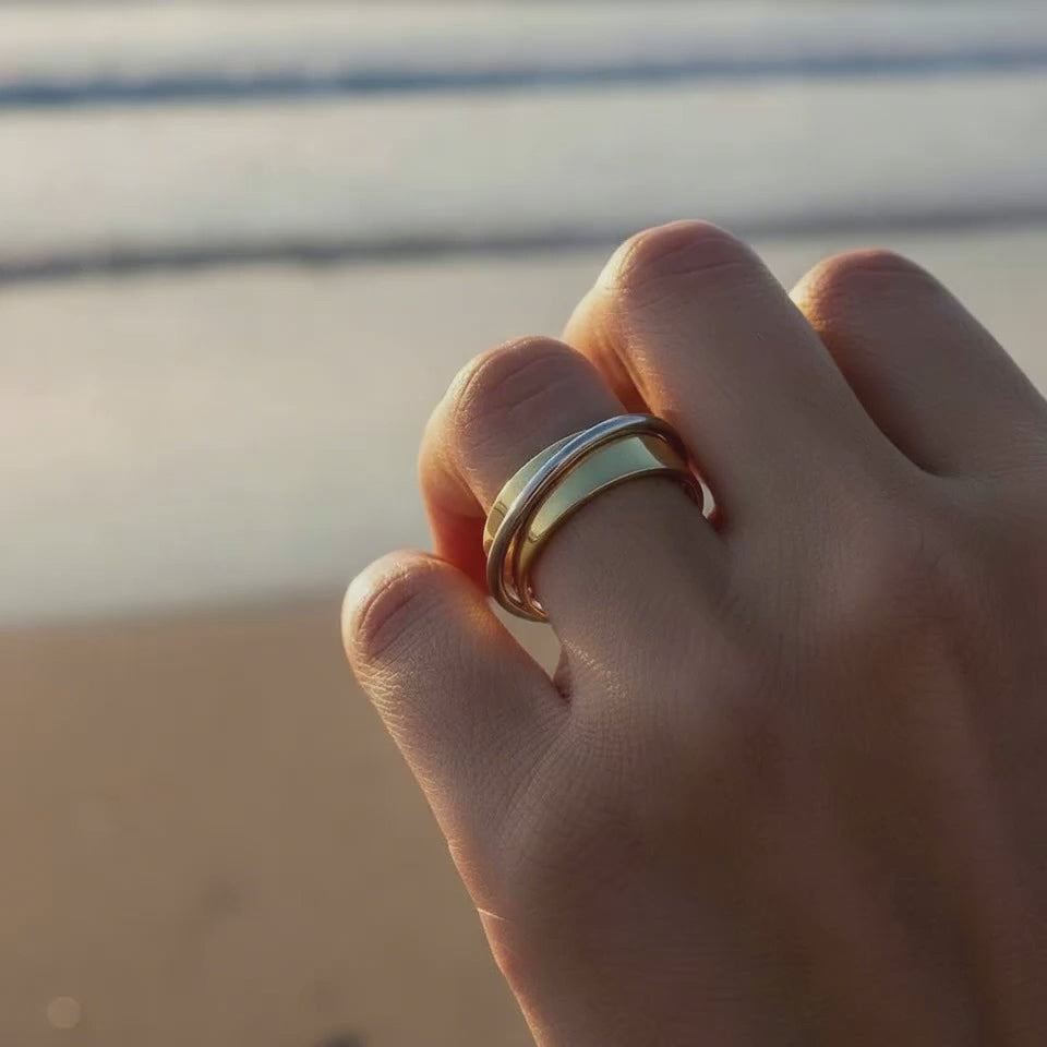 Ardina - Zweifarbiger Ring